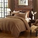 preview thumbnail 1 of 7, Paseo Road Clifton Brown Houndstooth Pattern Rustic Bedding 3 Piece Duvet Cover Set Full
