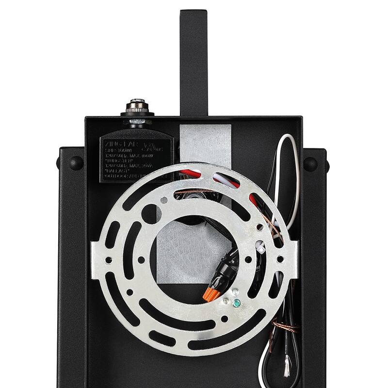 Dusk to Dawn Outdoor Wall Lantern Light - 13.5 in. H