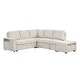 preview thumbnail 24 of 58, L Shaped Polyester Sectional Sofa with USB Ports and Cup Holders
