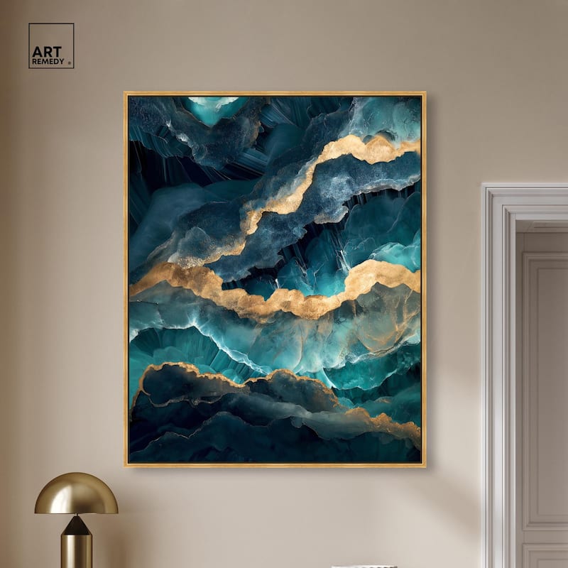 Power Edge I Canvas by Art Remedy