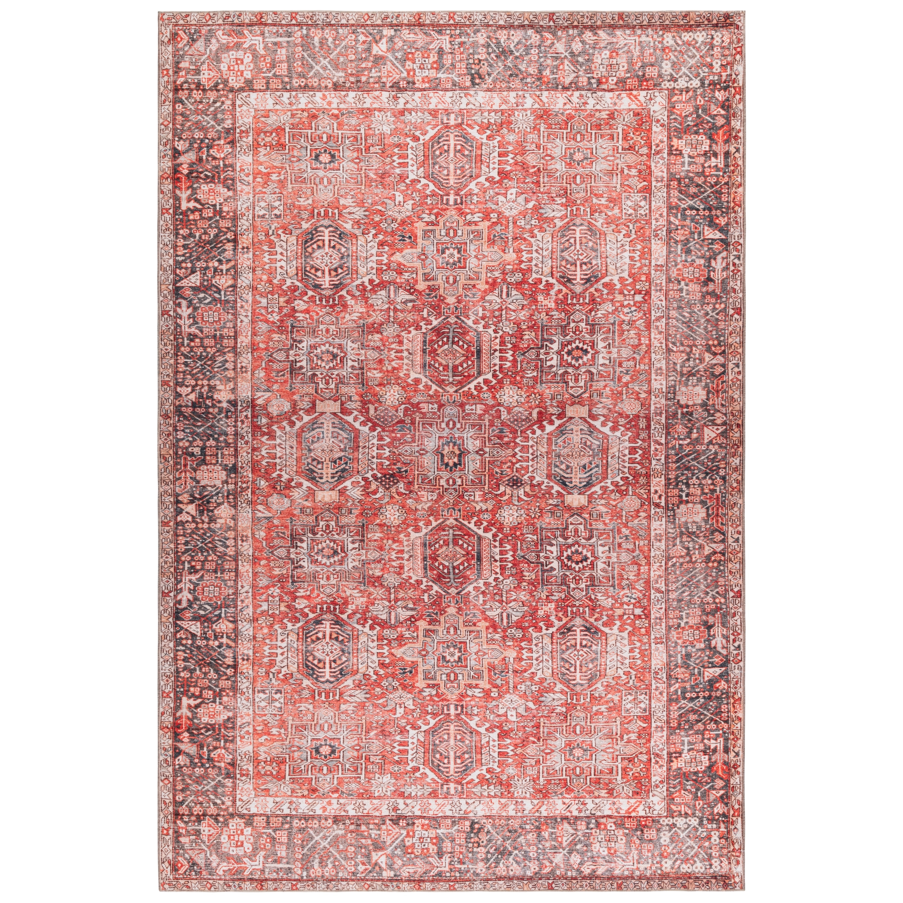 SAFAVIEH Vintage Heriz Raphaele Machine Washable Rug