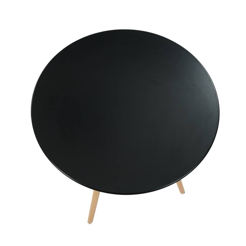 HomyLin 31.5" Round Dining Table Mid-Century Modern Coffee Table