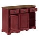 preview thumbnail 43 of 56, Eleanor Wood Cabinet Buffet Server by iNSPIRE Q Classic