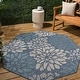 preview thumbnail 194 of 200, JONATHAN Y Floral Textured Weave Indoor/Outdoor Area Rug