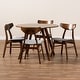 preview thumbnail 17 of 16, Timothy Mid-Century Modern Transitional 5-Piece Dining Set