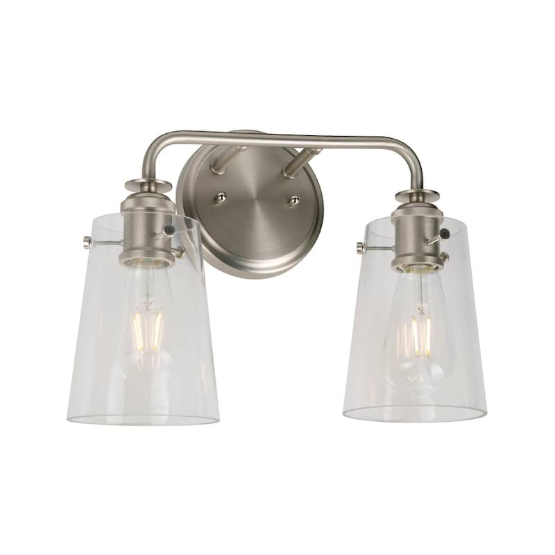 Forte Lighting 5118-02 Ronna 2 Light 15" Wide Bathroom Vanity Light