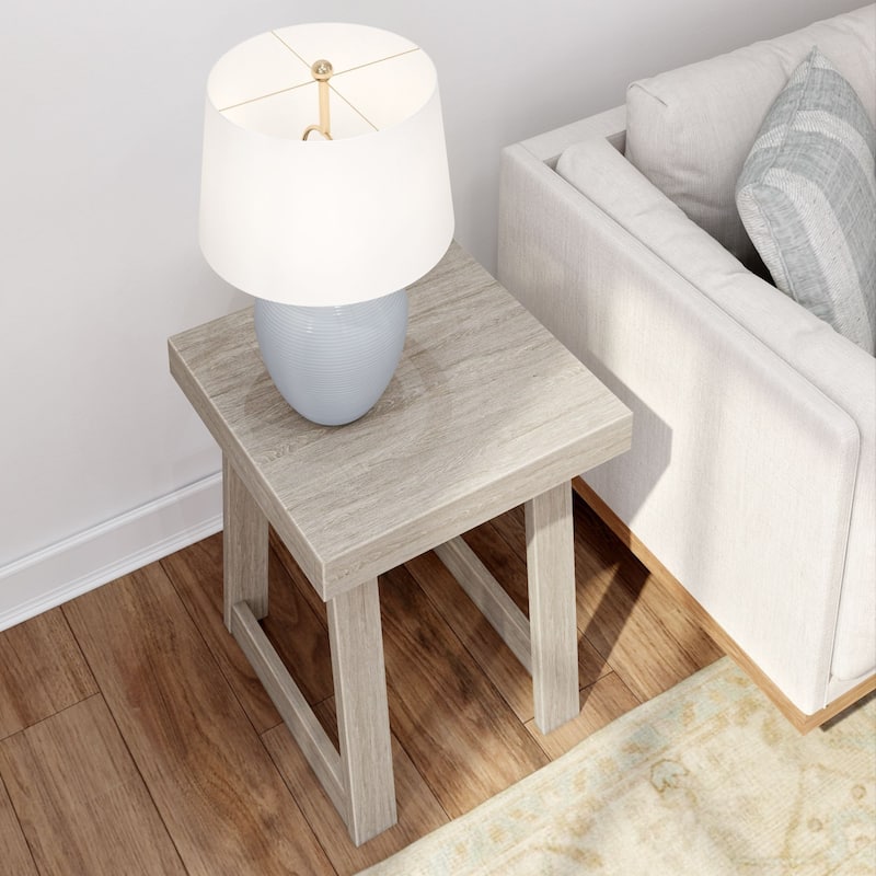 Plank and Beam Classic Square Side Table - 20.25