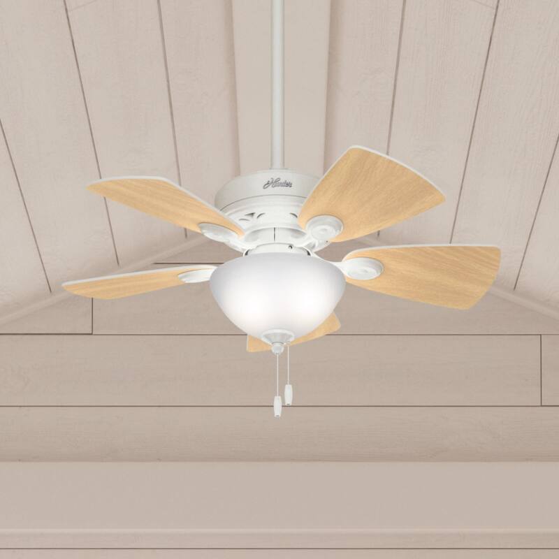 Hunter Fan 34" Watson - White