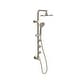 preview thumbnail 2 of 4, PULSE ShowerSpas Lanai 8-in Rain Showerhead and Multi-function Handshower and Pivoting Shower Arm in Brushed Nickel 1.8 GPM