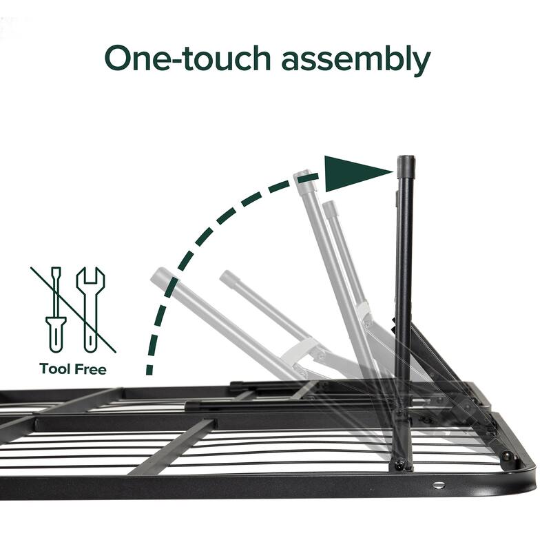 Priage by ZINUS 14 Inch SmartBase® Tool-Free Assembly Mattress Foundation