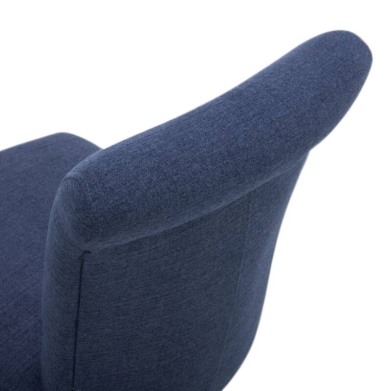 Spruce & Spring Noah Modern Upholstered Counter Height Swivel Barstool Single