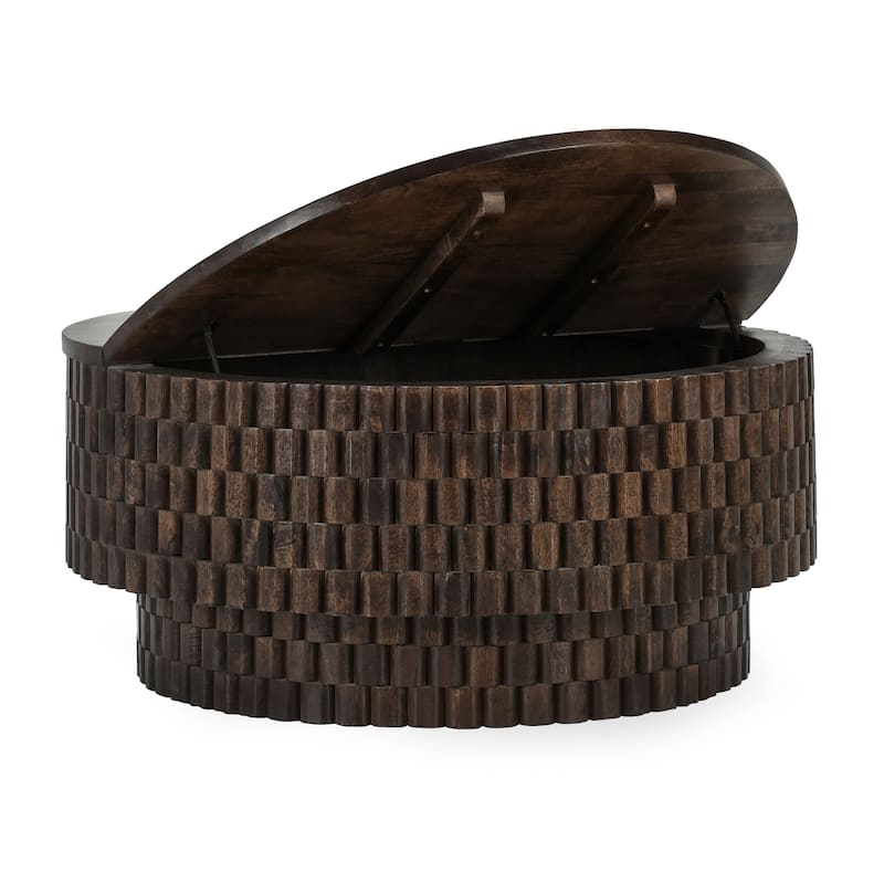 Classic Home Norwood 40" Round Coffee Table