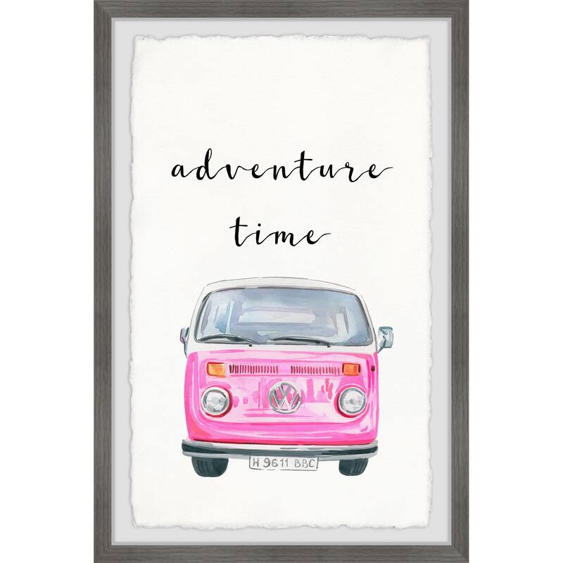 Adventure Time Framed Wall Art, Elegant Home Touch - Sophisticated Artwork for Refined Décor