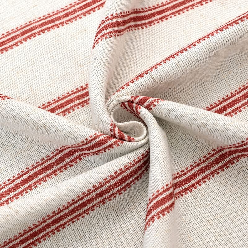 DriftAway Farmhouse Linen Blend Blackout Tie Up Curtain