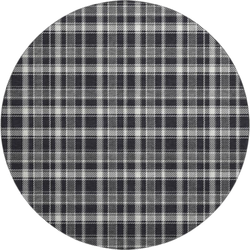 Premium Washable Super Soft Plaid Mayfield Rug