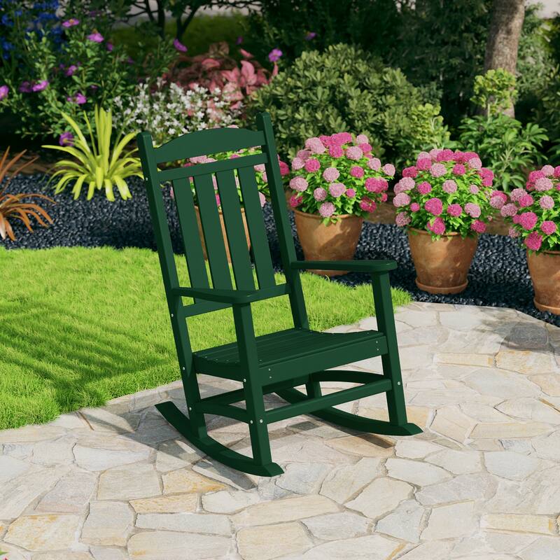 Laguna Hdpe All Weather Outdoor Patio Rocking Chair