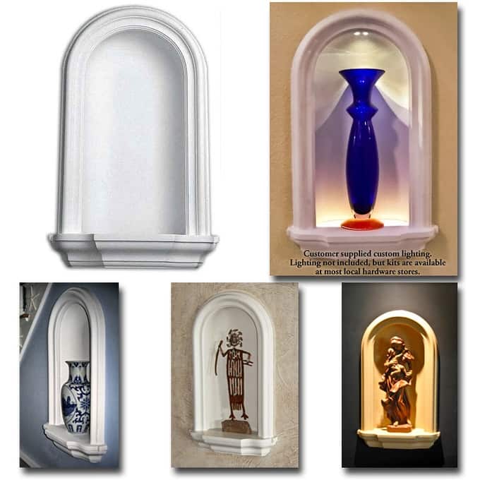 Decorative In-Wall 27.5-inch Niche