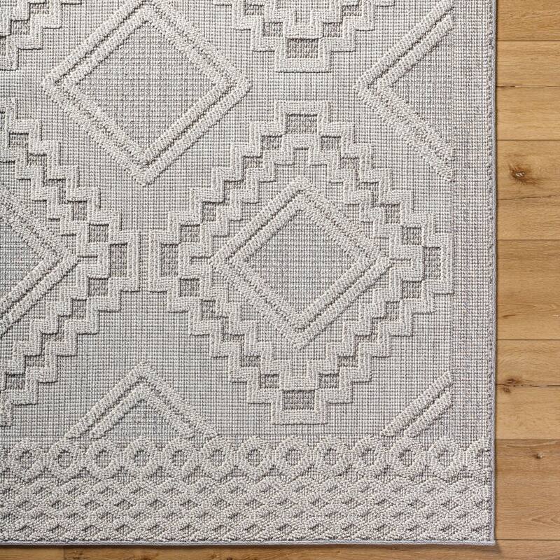 Livabliss Rockport Modern Indoor/Outdoor Area Rug