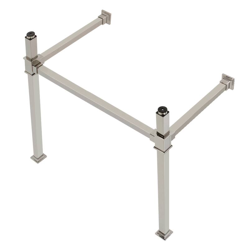 Kingston Brass Fauceture Stainless Steel Console Sink Legs - Polished Nickel