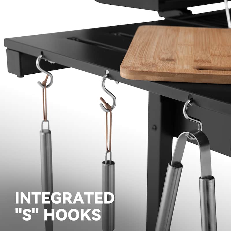 Royal Gourmet CD2030AN Deluxe 30-Inch Charcoal Grill, Black