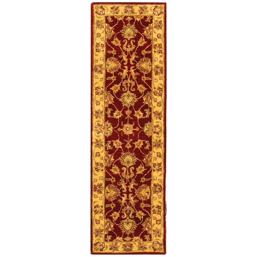 SAFAVIEH Handmade Heritage Kimono Traditional Oriental Wool Rug