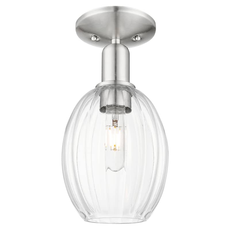 Innovations Lighting 716-1C-G459-6CL Preston 12" Tall Semi-Flush