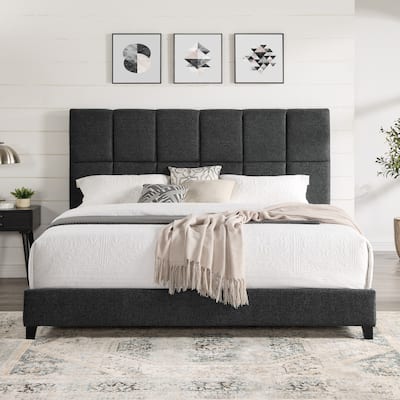 Upholstered Platform Bed