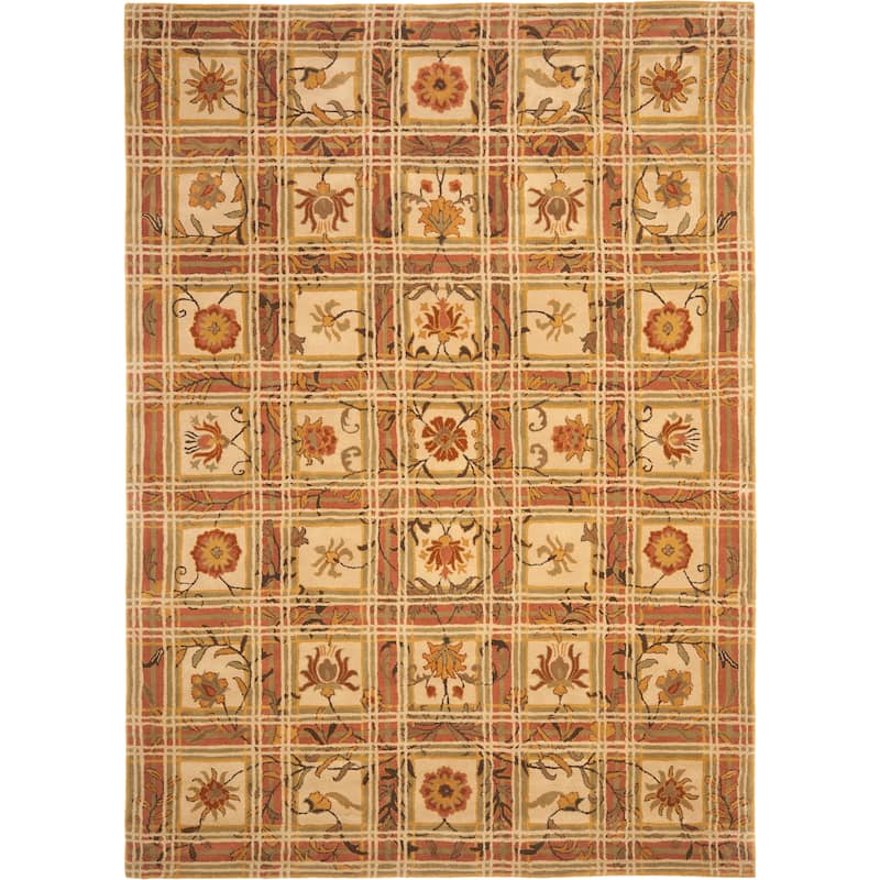 SAFAVIEH Handmade Hampton Corona Modern Wool Rug - 8' x 10' - Assorted