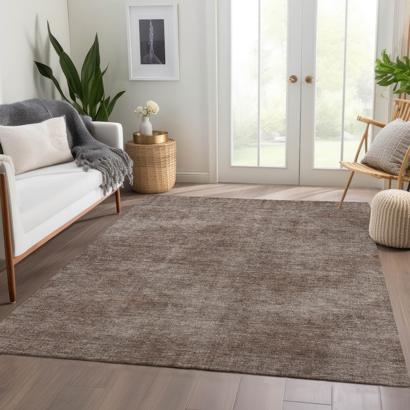 Premium Washable Super Soft Solid Ombre Mayfield Rug