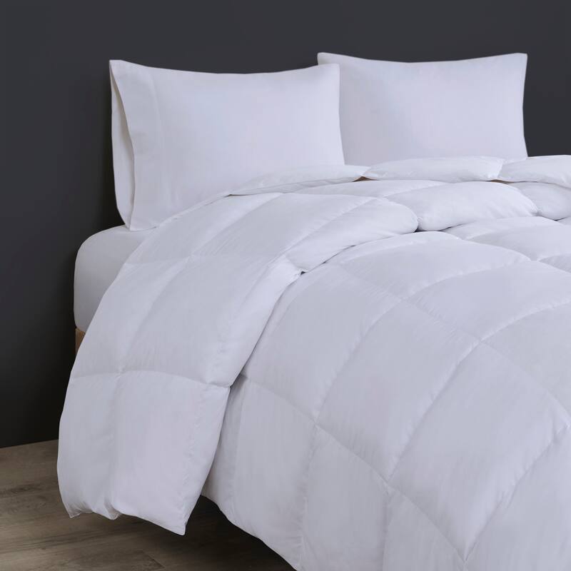 Madison Park Heavy Warmth Goose Feather and Down Oversize Comforter