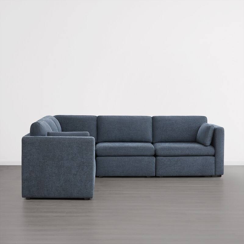 Spruce & Spring Mia Oversized Modular Sectional Fabric Sofa Set