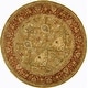 preview thumbnail 28 of 90, SAFAVIEH Handmade Persian Legend Elinora Traditional Oriental Wool Rug 6' Round - Dark Olive/Rust - Round