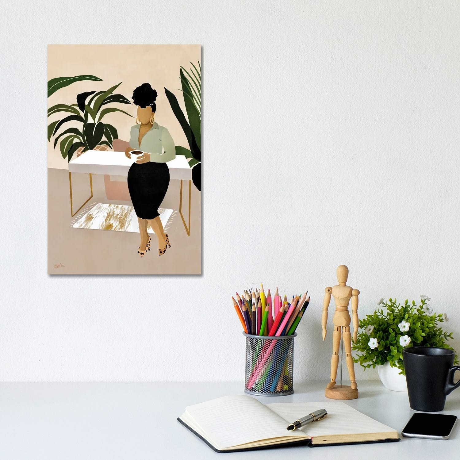 iCanvas "Boss Babe" by Bria Nicole Canvas Print