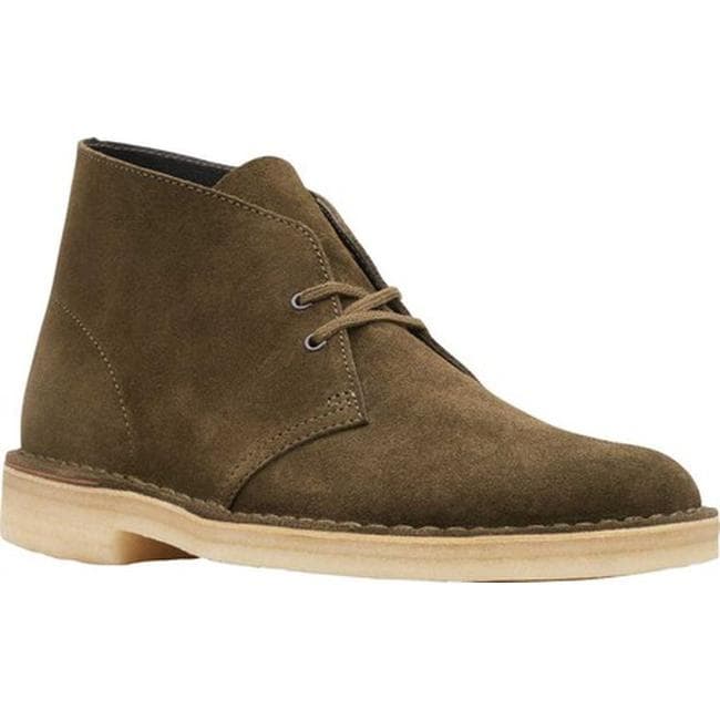 clarks olive desert boot