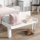 preview thumbnail 6 of 24, Modern Twin Bed with Footboard Bench Ideal for Any Youthful Bedroom