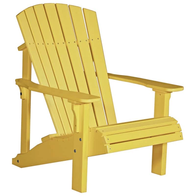 Poly Lumber Deluxe Adirondack Chair