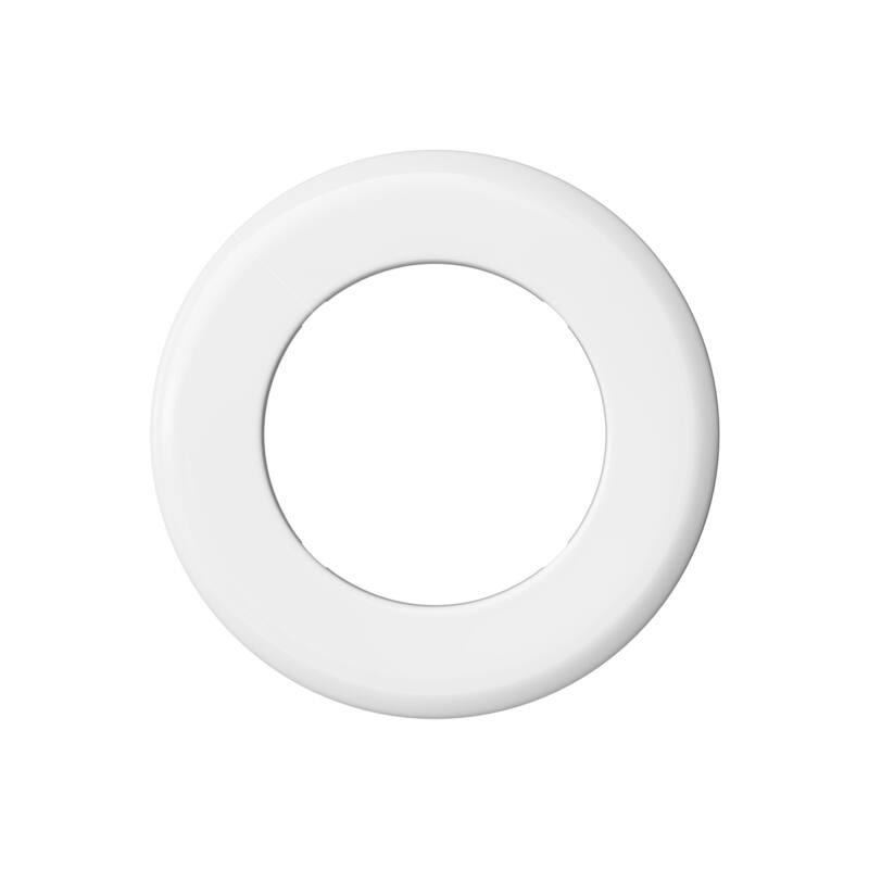 Jones Stephens F07300 3 IPS White Flex Floor / Ceiling Plate