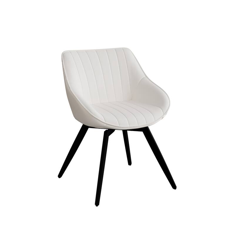 MDF 3-Piece Table and Chair Set with Cushioned Seats - Chair size: 25.47” L x 25.2” W x 31.1” H