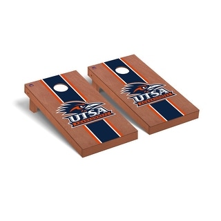 Texas San Antonio Roadrunners Rosewood Cornhole Board Set
