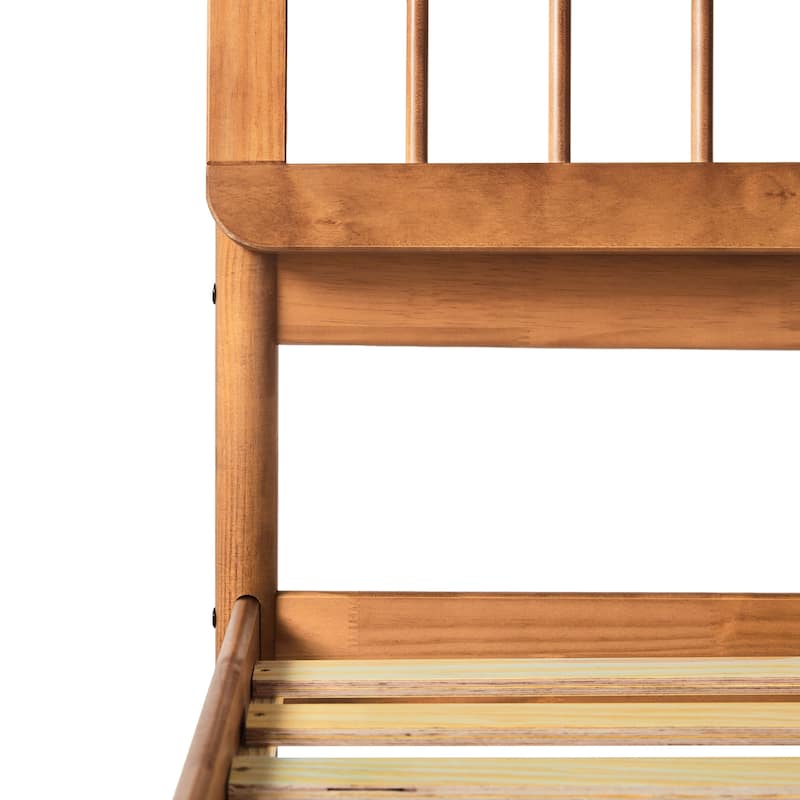 Middlebrook Designs Boho Solid Wood Queen Spindle Bed