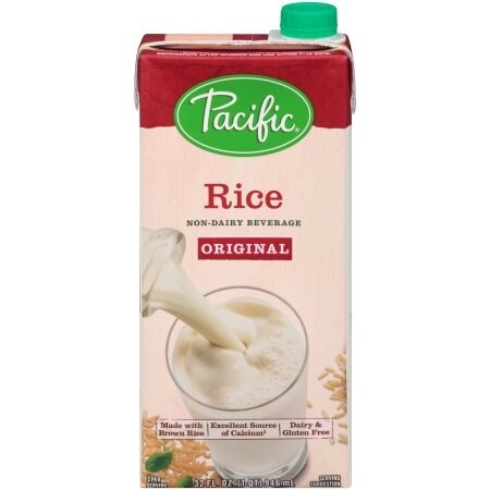 Pacific Natural Foods Nut and Grain Beverages - Rice Original - Case of 12 - 32 oz.