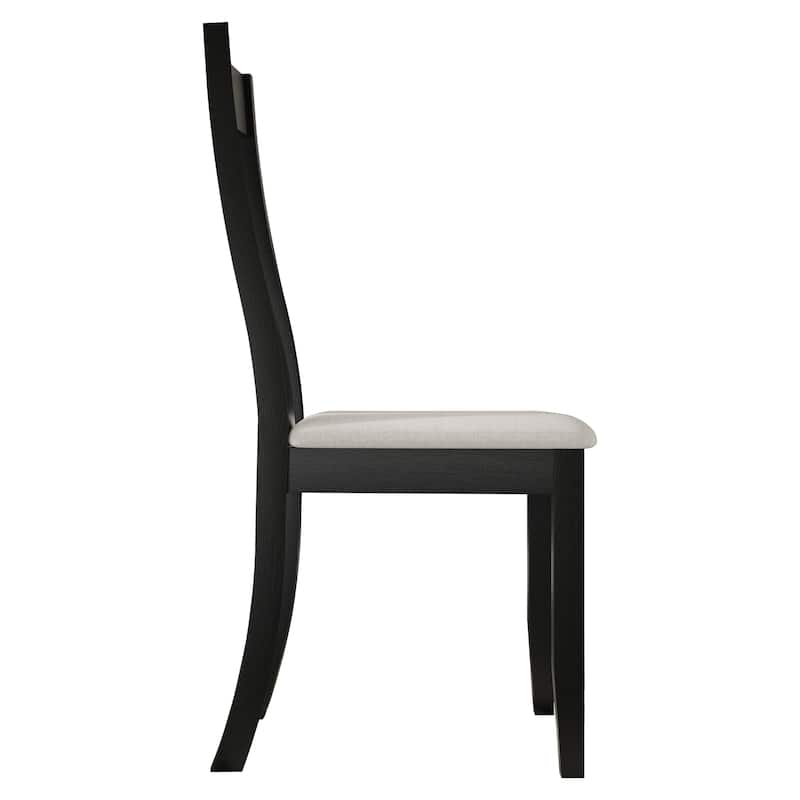 CraftPorch Vintage Style Wooden Dining Chairs (Set of 2) - N/A