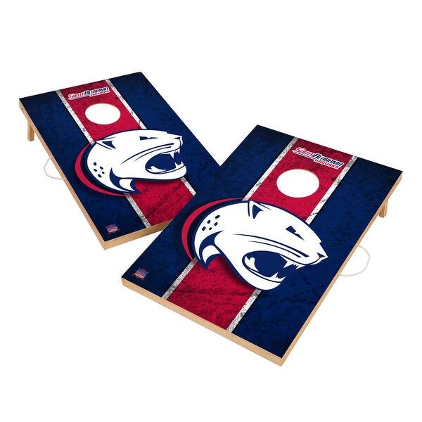 slide 2 of 5, Vintage South Alabama Jaguars Regulation 2x4 Cornhole Set