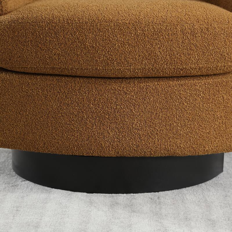 Swivel Accent Chair Armchair Upholstered Barrel Chairs