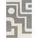 preview thumbnail 2 of 4, Dion Handmade Modern Wool Rug