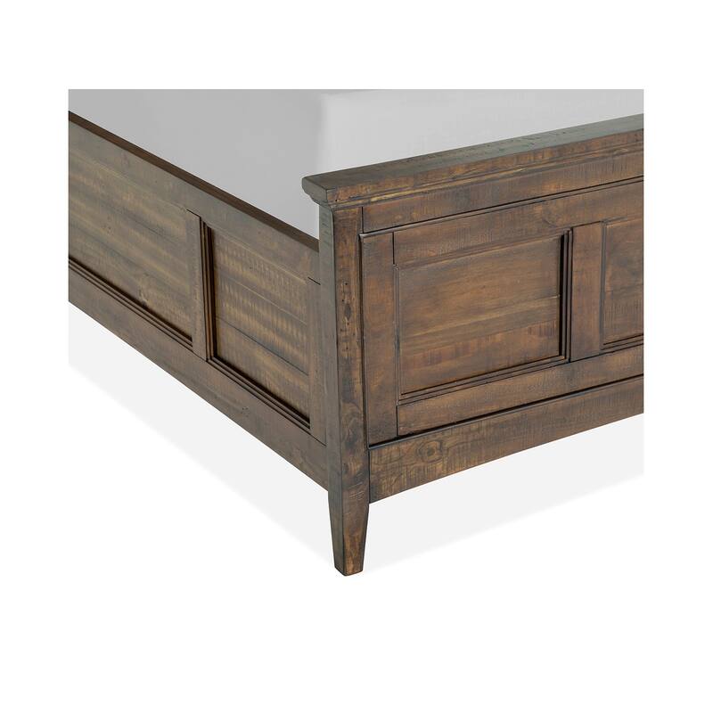 Magnussen Home Bay Creek Toasted Nutmeg Lamp Panel Bed