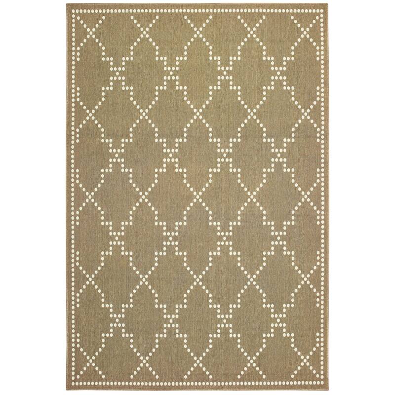 Style Haven Marianna Geometric Trellis Indoor Outdoor Area Rug