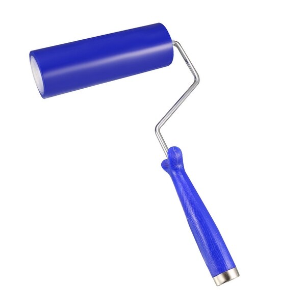 6-Inch Sticky Roller Dust Removal Hair Lint Cleaner w Aluminum Handle J-Roller