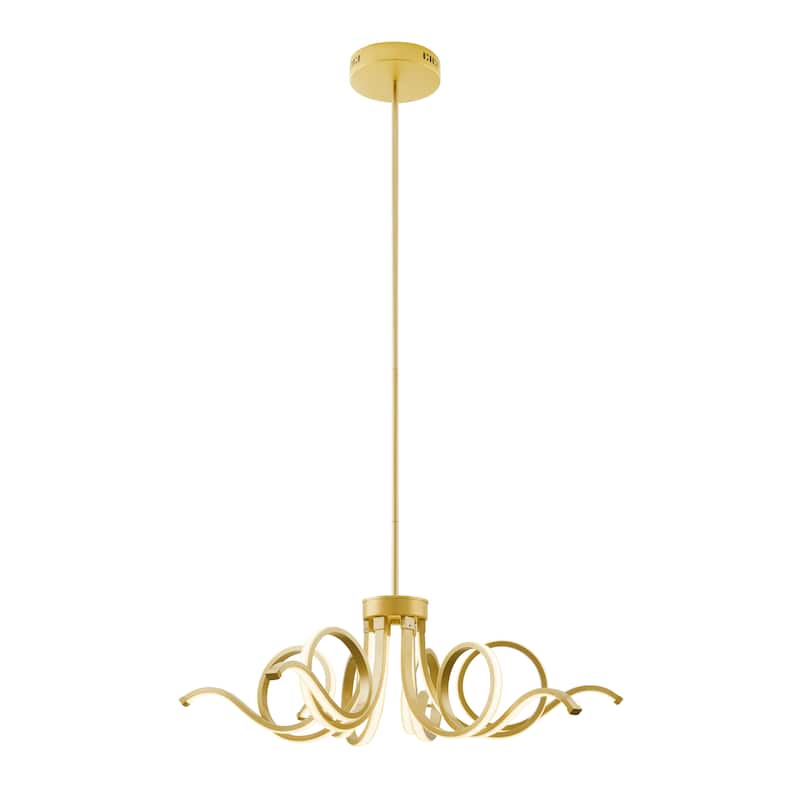 Magnolia Dimmable Integrated LED Adjustable Chandelier