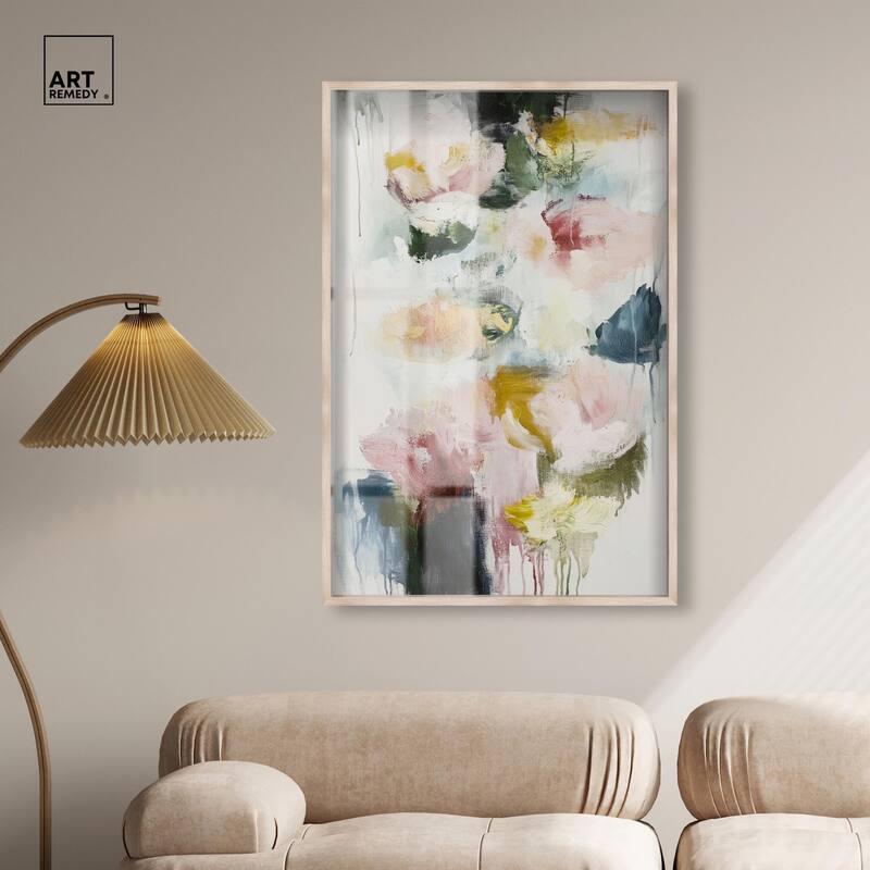 Dripping Colors I Shadowbox by Art Remedy